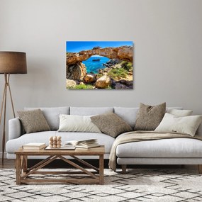 Obraz na szkle - Cape Greco (70x50 cm)