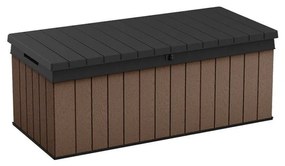 Brązowa skrzynia ogrodowa Darwin – Keter
