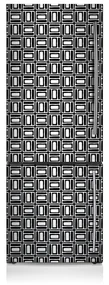 Osłona magnetyczna na lodówkę Wzór geometryczny
