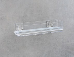 Prostokątna półka łazienkowa QUADRO, Vacuum-Loc, pod prysznic, WENKO