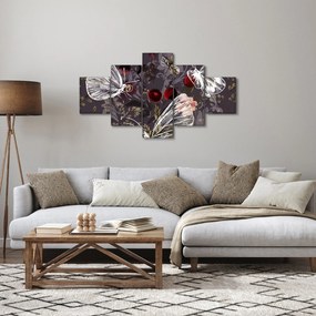 Obraz motyli (125x70 cm)
