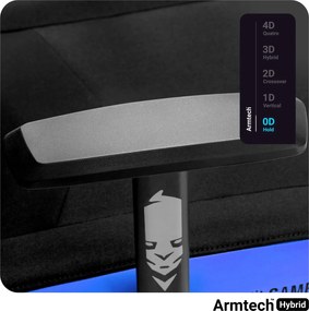 Krzesło do gamingu Diablo X-Gamer 2.0 Normal Size Cool Water