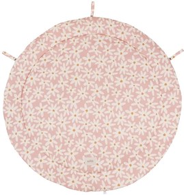 Różowa mata do zabawy dla dzieci Blash Daisies – Malomi Kids
