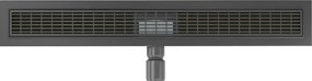Mexen Flat M33 odpływ liniowy 60 cm, czarny - 1733060-15