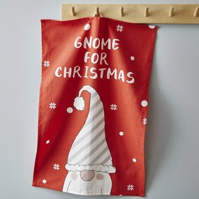 Bawełniane ścierki ze świątecznym motywem zestaw 4 szt. 50x70 cm Gnomes – Catherine Lansfield