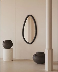 Lustro z drewnianą ramą ścienne 60x110 cm Magrit – Kave Home