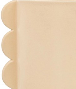 Ceramiczna osłonka na doniczkę WAVY BLISS, 18 cm