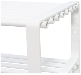 Biała metalowa szafka na buty Rex – Spinder Design