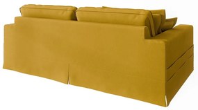 Żółta sofa 236 cm Nora – Ropez