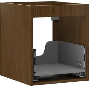 Mexen Box-A korpus szafki podumywalkowej 40 cm, 1 szuflada, orzech - 91AX0-0400-470-1-86