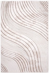 Dywan Golden Złote fale 100x150 Prostokąt