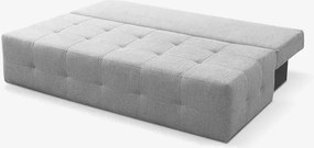 Sofa z Funkcją Spania MORANA Szara Nowoczesna