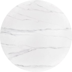 Okrągły stół Bruno z marmurowym blatem