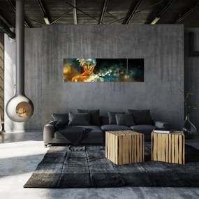 Obraz złotej wróżki (170x50 cm)