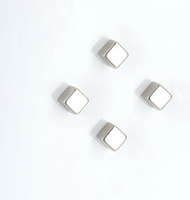 Magnesy do notatek, Cube, 4 sztuki