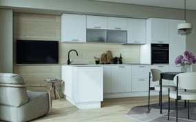 Kuchenna szafka modułowa wisząca z ociekaczem BELLA GC-60/72 biały mat