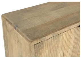 Niska komoda z litego drewna mango 150x85 cm Mundra – Marckeric