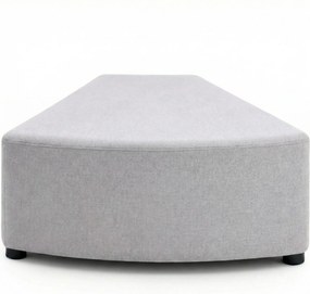 Siedzisko LEA, trójkąt, jasnoszare