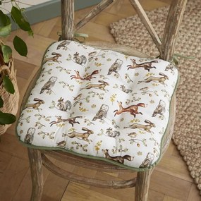 Bawełniana poduszka na krzesło 36x34 cm Forest Fable – Cooksmart ®