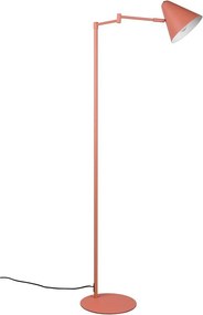 Pomarańczowa lampa stojąca z elastyczną konstrukcją (wysokość 126,5 cm) Cosima – Trio
