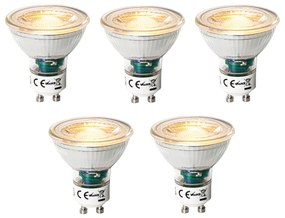 Zestaw 5 żarówek LED GU10 z 3-stopniową regulacją jasności 6W 460 lm 2000 - 6000K
