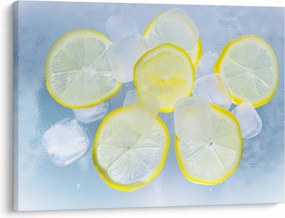 Obraz cytryn w lodzie (70x50 cm)