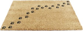 Wycieraczka z włókna kokosowego 40x60 cm Paw Prints – Artsy Doormats