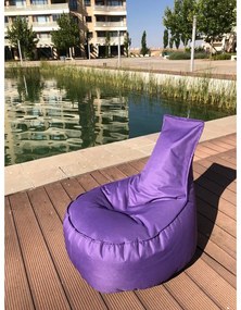 Fioletowy ogrodowy worek do siedzenia Aktif – Floriane Garden