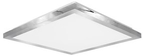 Top Light -LED Plafon łazienkowy SILVER LED/10W/230V IP44 28x28 cm chrom