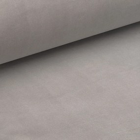 Łóżko tapicerowane SIERRA VELVET 120x200 jasnoszare SIGNAL