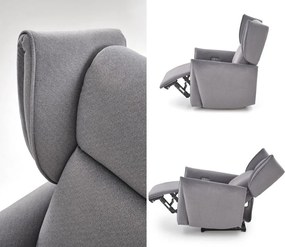 Elektrycznie rozkładany fotel Gelato Halmar