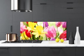 Panel Szklany Romantyczna Natura w Kwiatach