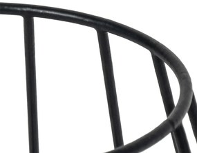 Nowoczesna lampa stołowa z czarnego drutu - Palica