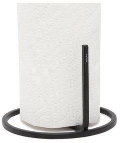 Czarny stalowy stojak na ręczniki kuchenne ø 17 cm Squire – Umbra