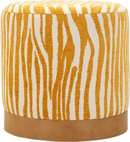 Musztardowy puf Savana – Mauro Ferretti