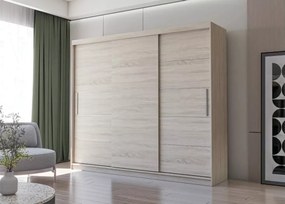 Szafa przesuwna Larena – nowoczesny design, różne kolory, opcja z lustrem lub bez