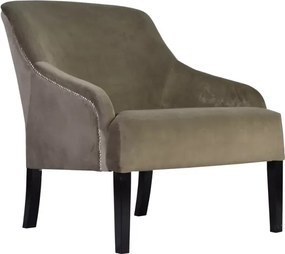 Klubowy fotel Viki w stylu glamour