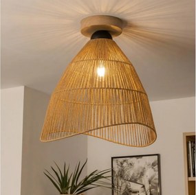 Brilagi - LED Przysufitowy żyrandol CERIA BOHO 1xE27/40W/230V śr. 50 cm brązowy/dąb