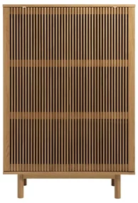 Szafka w dekorze dębu w naturalnym kolorze 95x140 cm Tiber – Unique Furniture