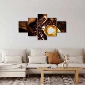 Obraz - Filiżanka kawy (125x70 cm)