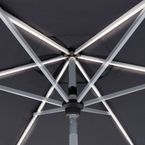 Doppler ACTIVE 3 m - parasol nachylany z oświetleniem LED - Towar z drobną wadą (S306)