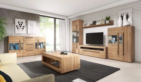 Komoda TULSA 1D3S 120 dąb HELVETIA