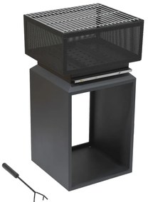 Palenisko ze stali nierdzewnej Cube – Cattara