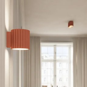 Brzoskwiniowy kinkiet scienny loft S3-C75