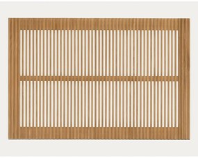 Zagłówek z litego drewna dębowego w naturalnym kolorze 105x70 cm Beyla – Kave Home