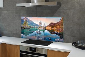 Panel nad Blat Kuchenny Jesienne Alpy nad Lustrem Jeziora