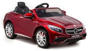 Auto na akumulator mercedes s63 czerwony lakierowany
