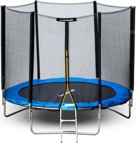 Trampolina ogrodowa 304-312 cm z siatką ochronną i drabinką G739