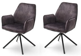 Krzesło do jadalni NEXORO, 1 szt., antracyt