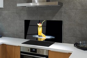 Szkło Ozdobne do Kuchni Słoneczny Koktajl Pomarańczowy